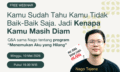 Interactive Talks Menemukan Aku yang Hilang - Nago