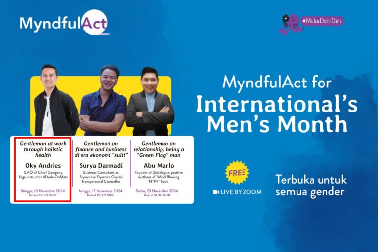 Interactive Talks MyndfulAct for International's Men's Month Oky