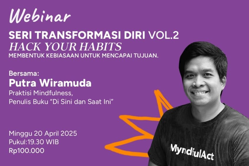 Cover Webinar seri transformasi diri vol.2